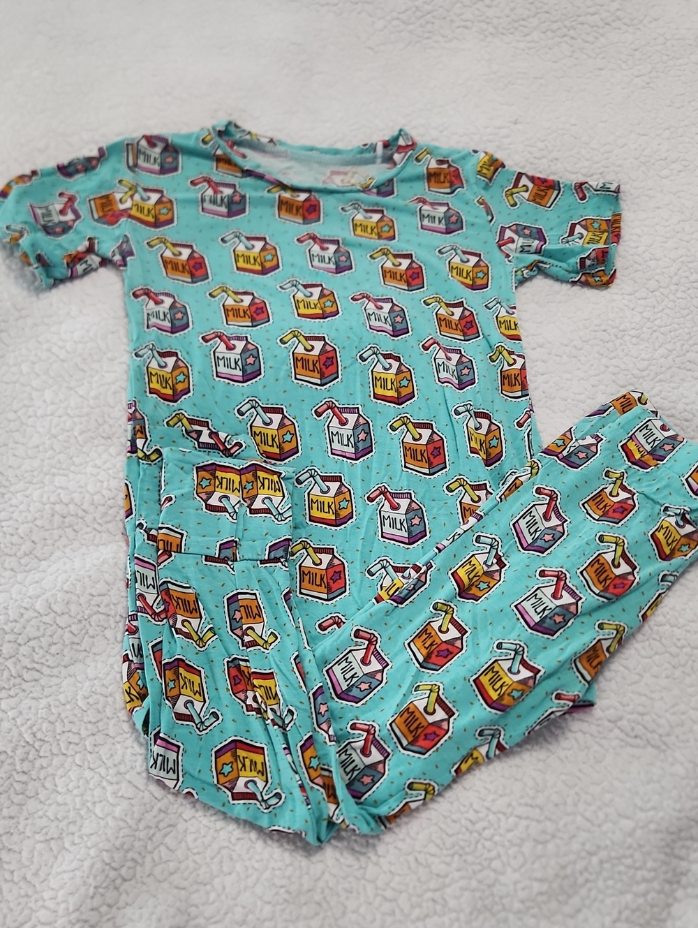 Little Bum Bums pajama set Milk Size 5/6